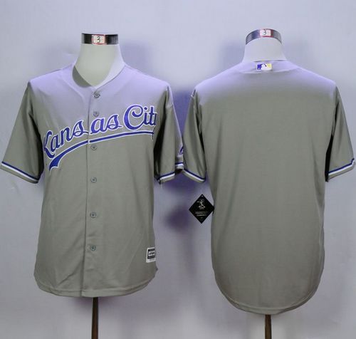 Custom Kansas City Royals grey jersey