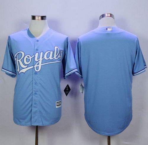 Custom Kansas City Royals blue Alternate jersey