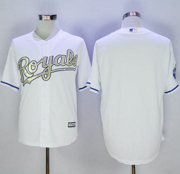 Custom Kansas City Royals white jersey