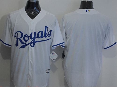 Custom Kansas City Royals white jersey