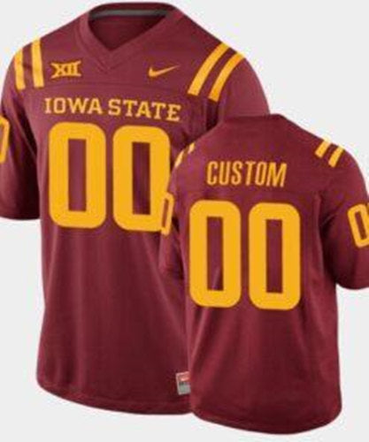 Custom Iowa State Cyclones jersey