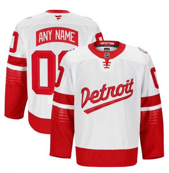 Custom Detroit Red Wings Stadium Series jersey