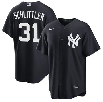 Cam Schlittler New York Yankees navy Alternate jersey