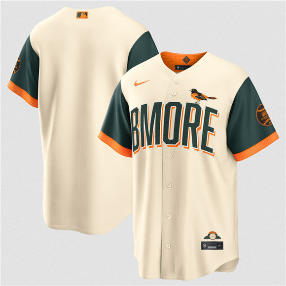 Blank Natural Baltimore Orioles City Connect jersey