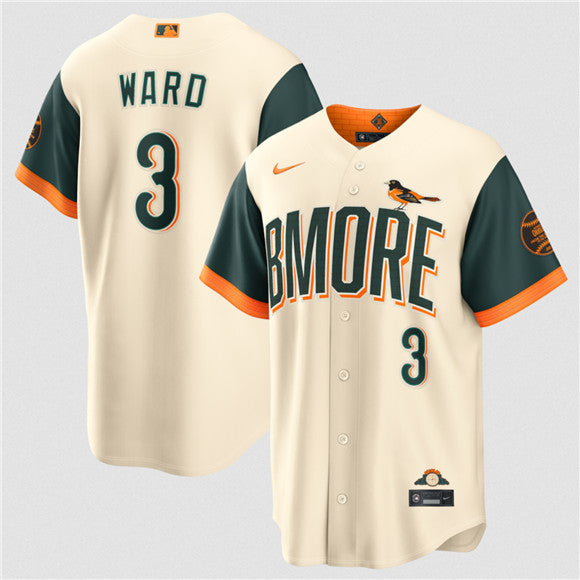 Taylor Ward Natural Baltimore Orioles City Connect jersey