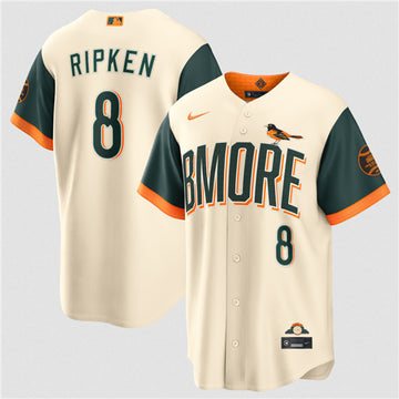 Cal Ripken Jr Natural Baltimore Orioles City Connect jersey