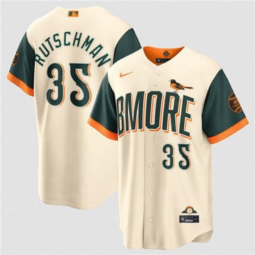 Adley Rutschman Natural Baltimore Orioles City Connect jersey