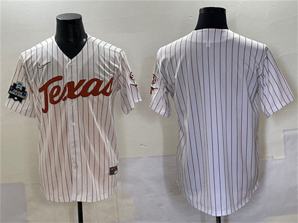 Custom Texas Longhorns white jersey