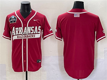 Blank Cardinal Arkansas Razorbacks jersey
