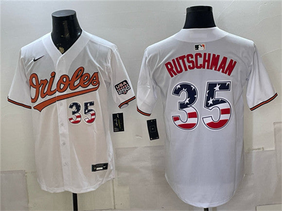 Adley Rutschman Baltimore Orioles white Home jersey