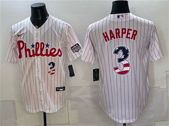 Bryce Harper Philadelphia Phillies white Home jersey