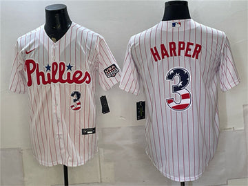 Bryce Harper Philadelphia Phillies white Home jersey
