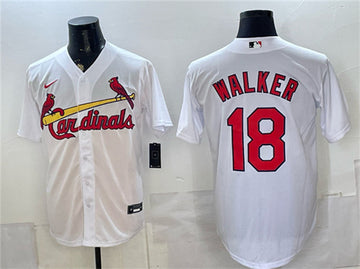 Jordan Walker St. Louis Cardinals white Home jersey