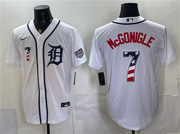 Kevin McGonigle Detroit Tigers white jersey