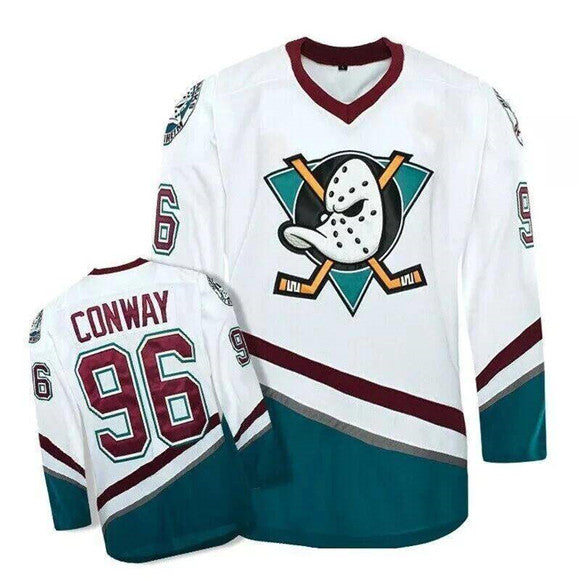 Charlie Conway Anaheim Ducks white jersey