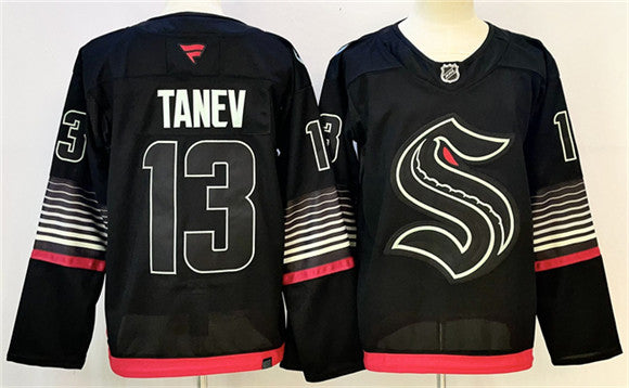 Brandon Tanev Seattle Kraken black Alternate jersey
