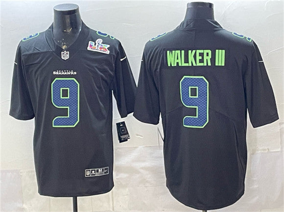 Kenneth Walker III Seattle Seahawks black Vapor jersey