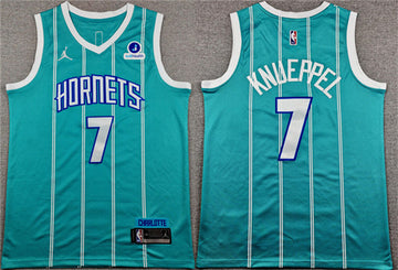 Kon Knueppel Charlotte Hornets teal jersey