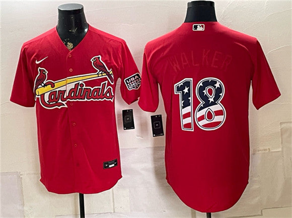 Jordan Walker St. Louis Cardinals red jersey