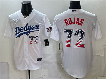 Miguel Rojas Los Angeles Dodgers white Home jersey