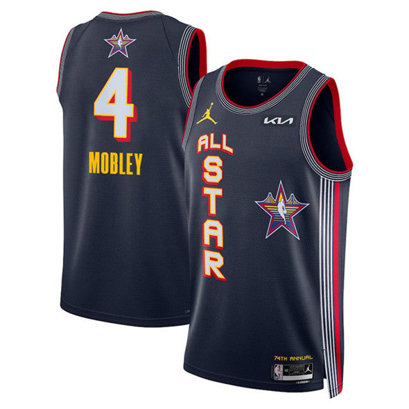 Evan Mobley NBA All-Star navy jersey