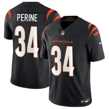 Samaje Perine Cincinnati Bengals black Vapor jersey