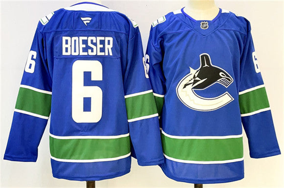Brock Boeser Vancouver Canucks royal Home jersey