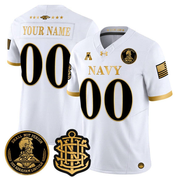 Custom Navy Midshipmen jersey