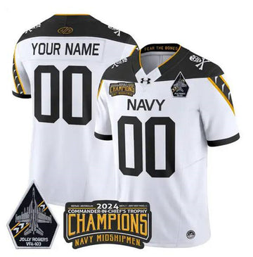 Custom Navy Midshipmen jersey