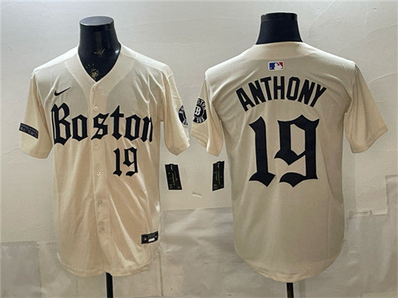 Roman Anthony Boston Red Sox cream Vapor jersey