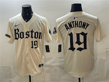 Roman Anthony Boston Red Sox cream Vapor jersey