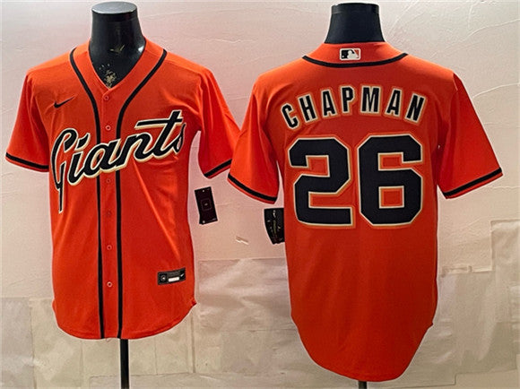 Matt Chapman San Francisco Giants orange jersey