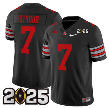 C.J. Stroud Ohio State Buckeyes black Vapor jersey