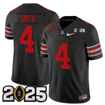 Jeremiah Smith Ohio State Buckeyes black Vapor jersey