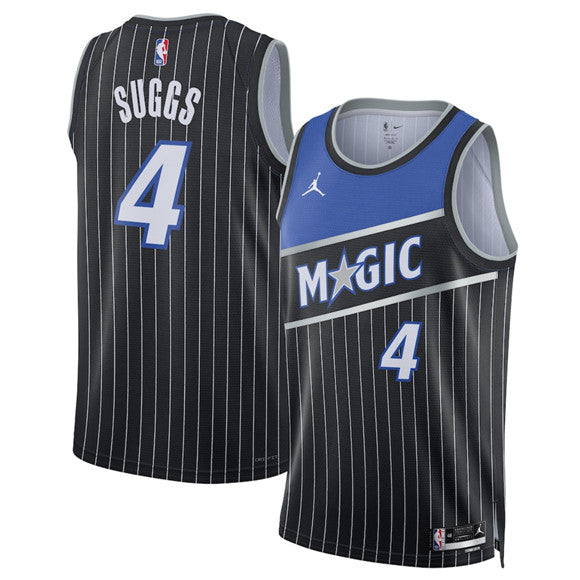 Jalen Suggs Orlando Magic black jersey
