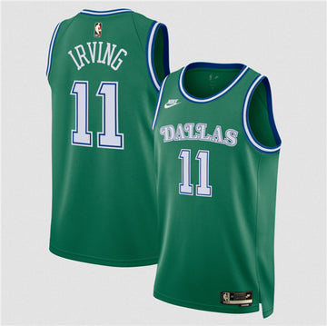 Kyrie Irving Dallas Mavericks green Classic jersey