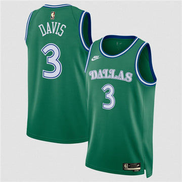 Anthony Davis Dallas Mavericks green Classic jersey