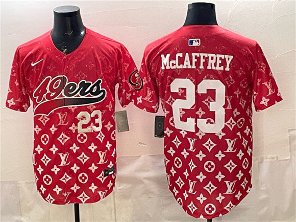 Christian McCaffrey San Francisco 49ers red Limited jersey