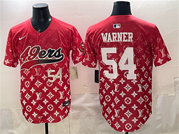 Fred Warner San Francisco 49ers red Limited jersey