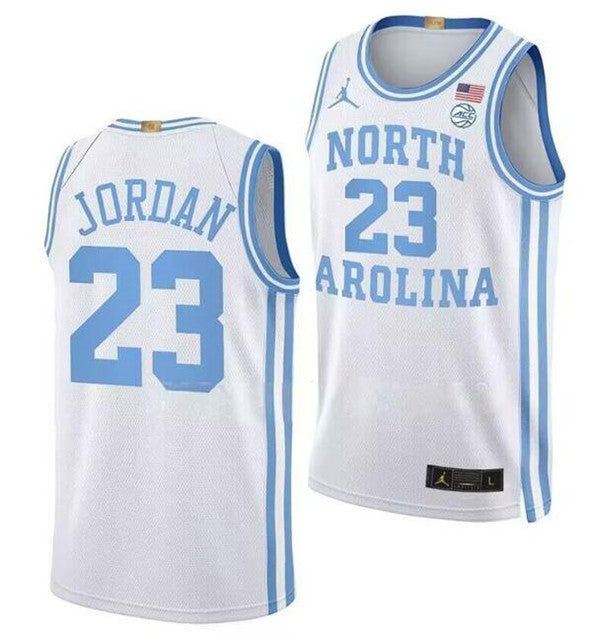 Michael Jordan North Carolina Tar Heels white Throwback jersey