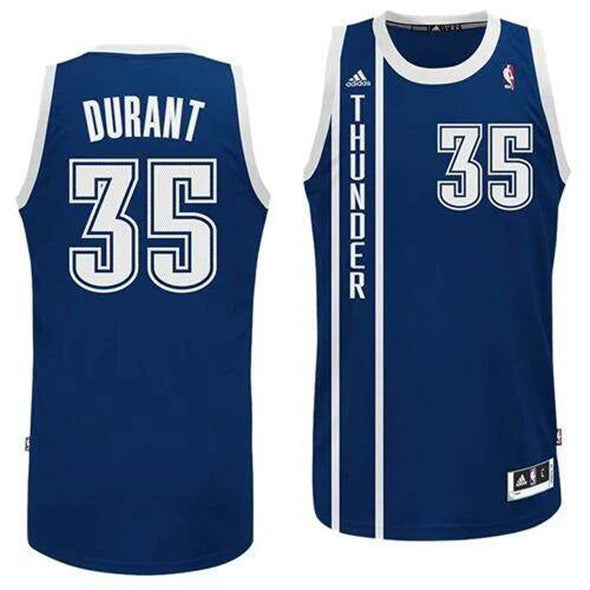 Kevin Durant Oklahoma City Thunder navy jersey