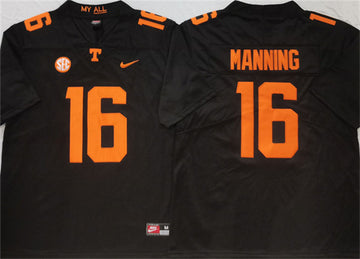 Peyton Manning Tennessee Volunteers black jersey