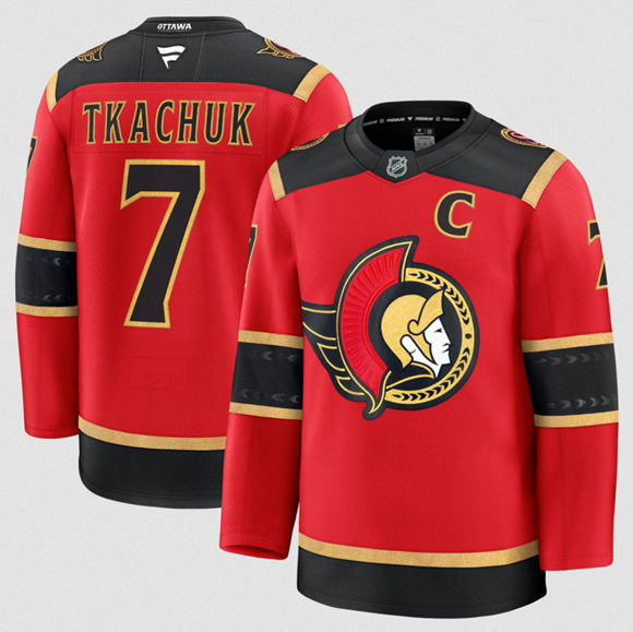 Brady Tkachuk Ottawa Senators red Alternate jersey