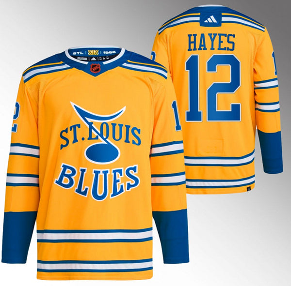 Kevin Hayes St. Louis Blues yellow Reverse Retro jersey