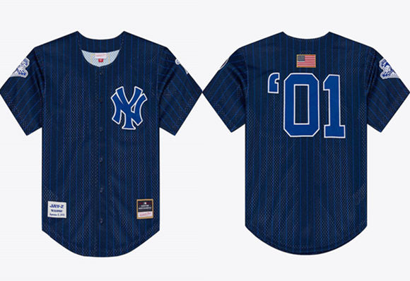 Jay-Z The Blueprint New York Yankees navy jersey