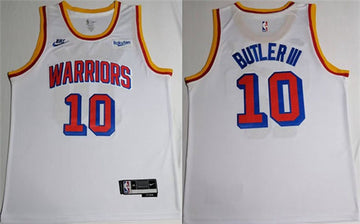 Jimmy Butler III Golden State Warriors white Classic jersey