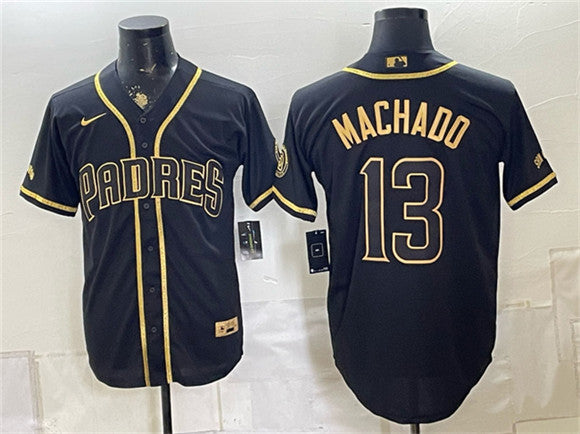 Manny Machado San Diego Padres black jersey