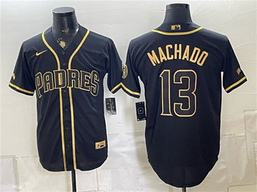 Manny Machado San Diego Padres black jersey