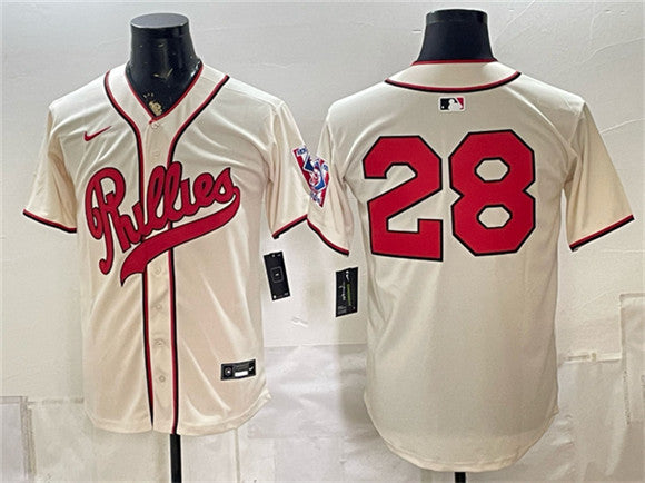 Alec Bohm Philadelphia Phillies cream jersey