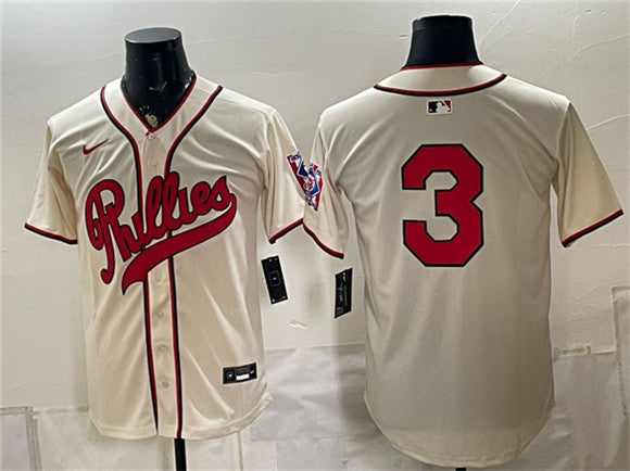 Bryce Harper Philadelphia Phillies cream jersey
